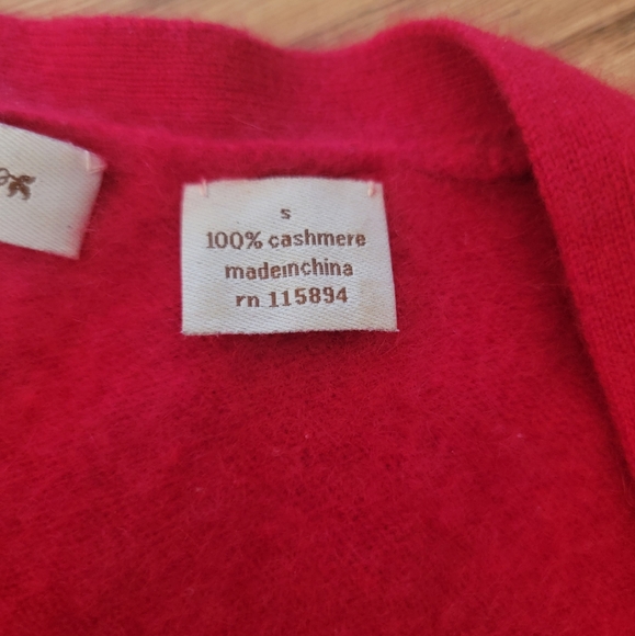 100% Cashmere Boat Neck Pull Over Sweater - Picture 8 of 11